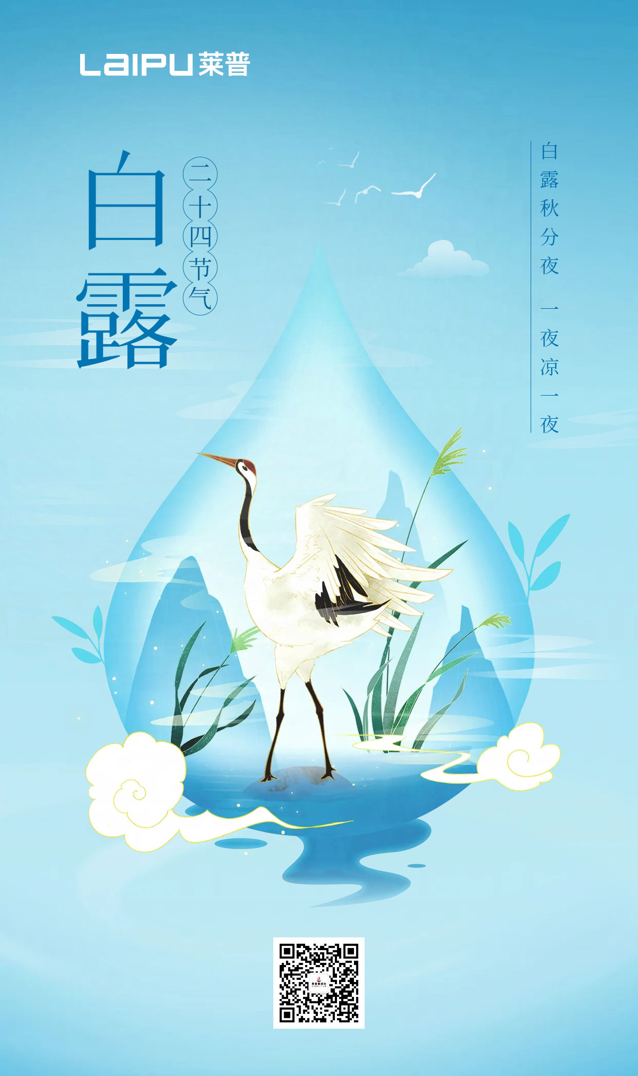 白露為霜，仲秋微涼